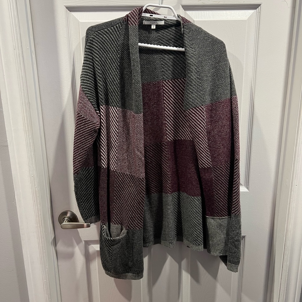 Alfred Sung Cardigan with Pockets